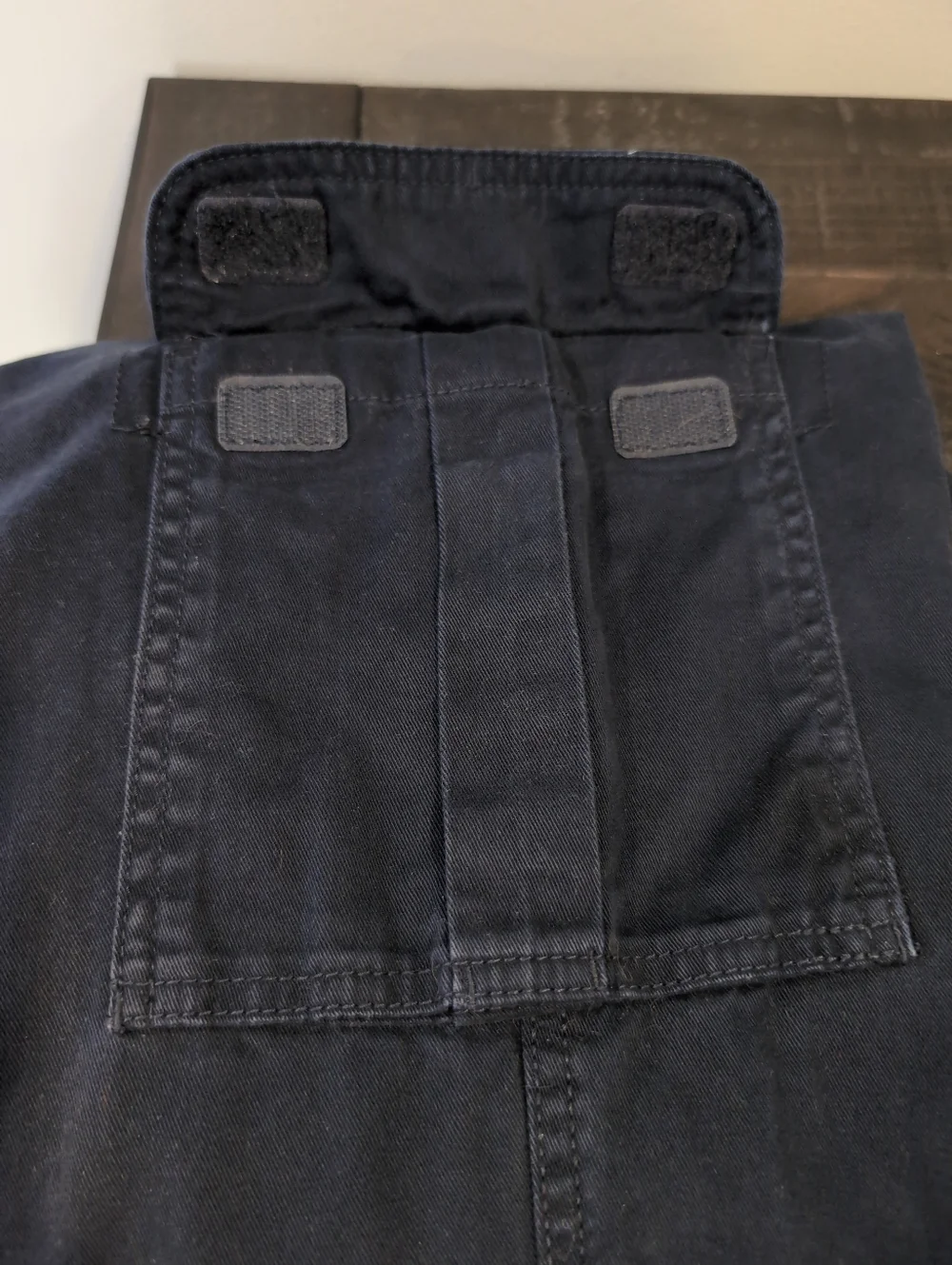 3/$20 Childrens Place Boys Navy Blue Cargo Pants Size 14 Adjustable Waist Cotton - Picture 6 of 10
